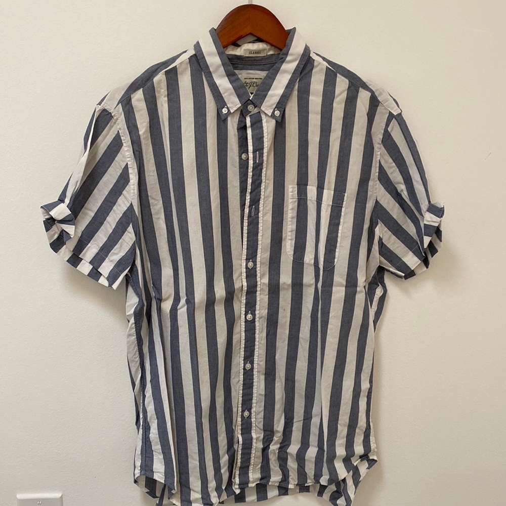 Casual summer stripe shirt